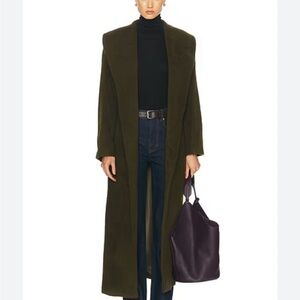 STAUD Dark Olive Women's Trench Coat Brand new with tags